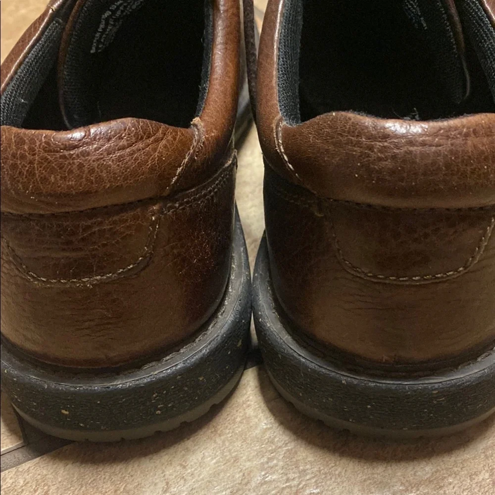 Abeo Brown Leather Men's Size 10.5M Oxfords Timeless Classic Grandpacore